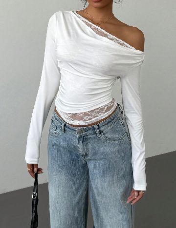 Bluza SHEIN, alb