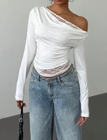 Bluza SHEIN, alb