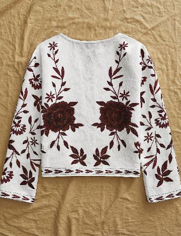Blazer SHEIN, alb