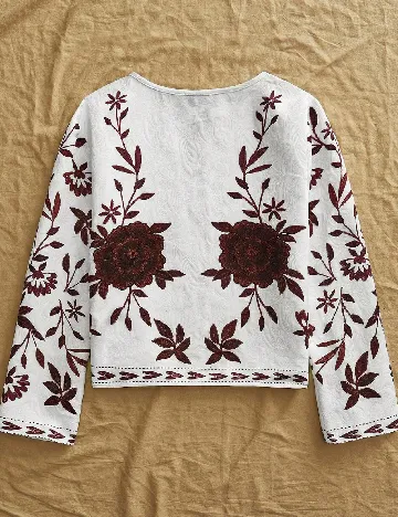 Blazer SHEIN, alb
