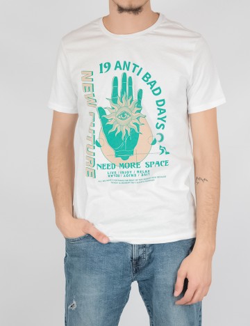 Tricou C&A, alb