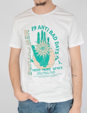 Tricou C&A, alb