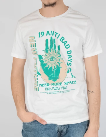 Tricou C&A, alb