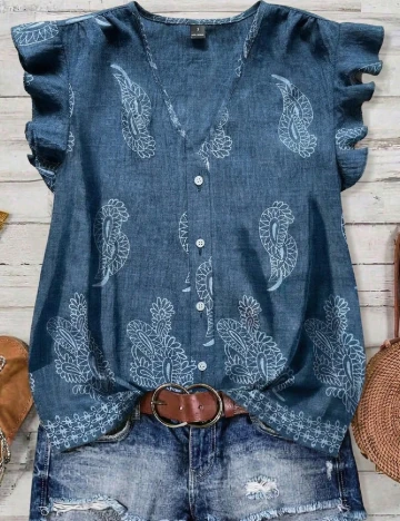 Bluza SHEIN, albastru