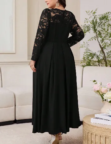 Rochie lunga SHEIN CURVE, negru