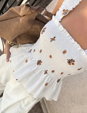 Top SHEIN, alb