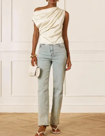 Top SHEIN, bej