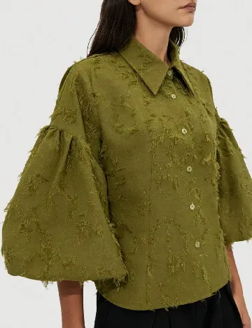 Camasa SHEIN, verde