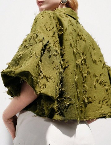 Camasa SHEIN, verde