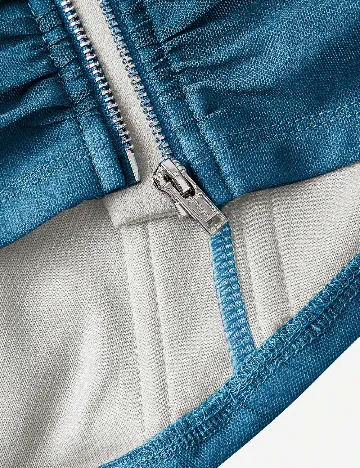 Top SHEIN, turcoaz