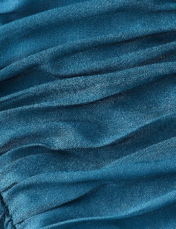 Top SHEIN, turcoaz