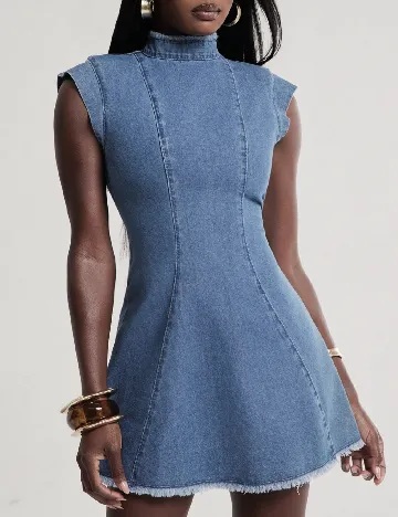 Rochie scurta SHEIN, albastru