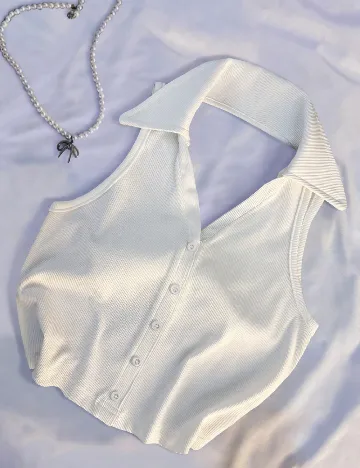 Top SHEIN, alb