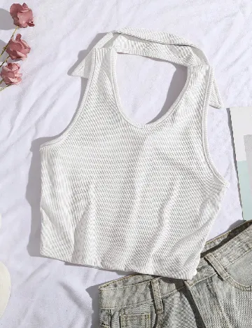Top SHEIN, alb