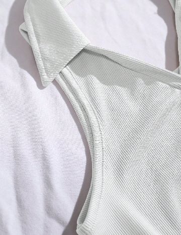 Top SHEIN, alb