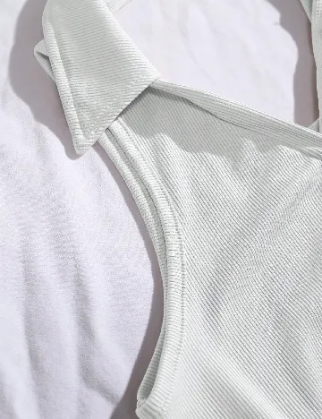 Top SHEIN, alb