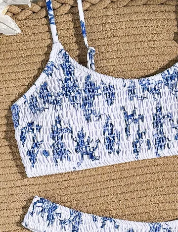 Costum de baie SHEIN, albastru