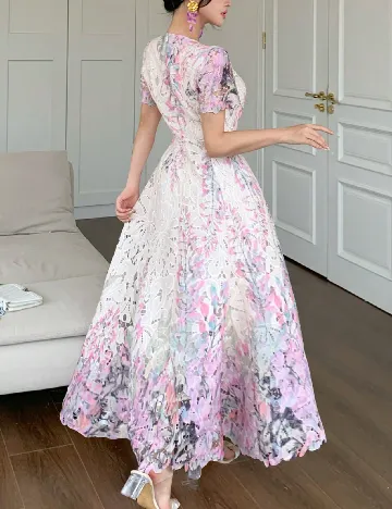 Rochie lunga Dazy, floral