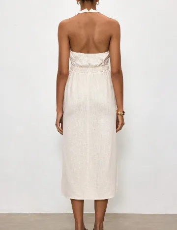 Rochie medie SHEIN, ecru