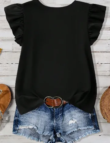Bluza SHEIN CURVE, negru