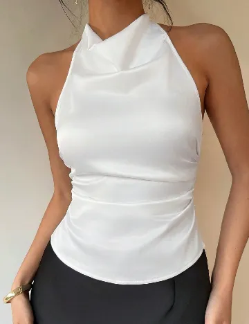 Top SHEIN, alb