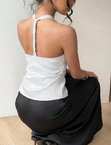 Top SHEIN, alb