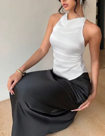 Top SHEIN, alb