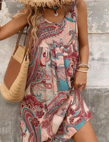 Rochie scurta SHEIN, mix culori