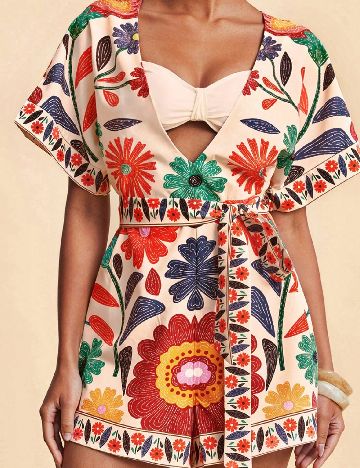 Salopeta SHEIN, floral