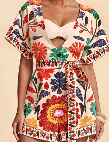 Salopeta SHEIN, floral