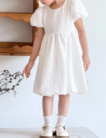 Rochie Shein Kids, alb