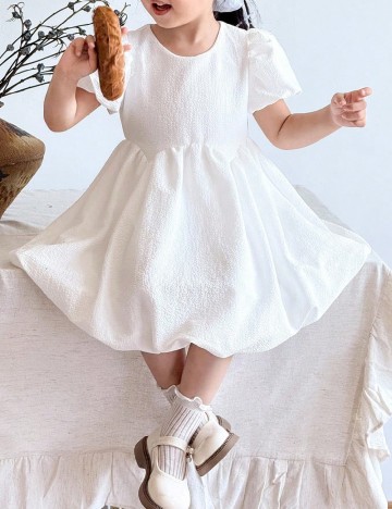 Rochie Shein Kids, alb