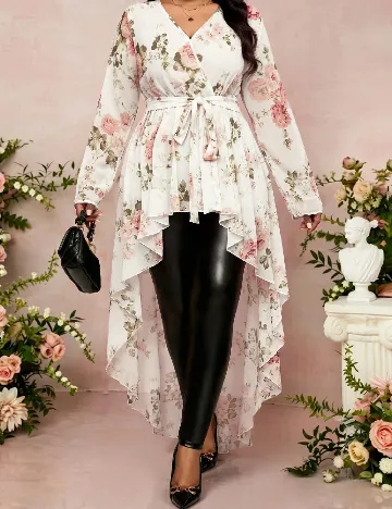 Bluza SHEIN CURVE, floral