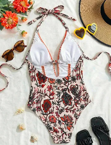 Costum de baie SHEIN CURVE, mix culori
