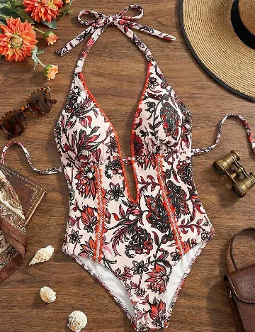 Costum de baie SHEIN CURVE, mix culori