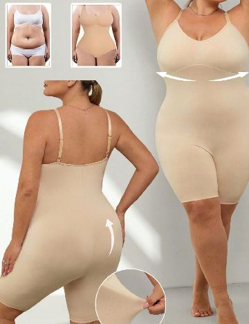 Salopeta modelatoare SHEIN CURVE, crem