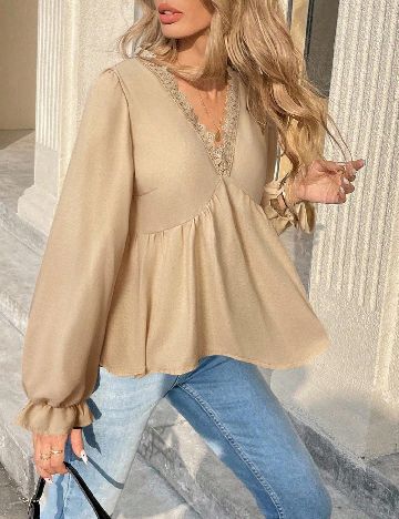 Bluza SHEIN, bej