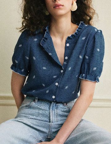 Bluza SHEIN, albastru