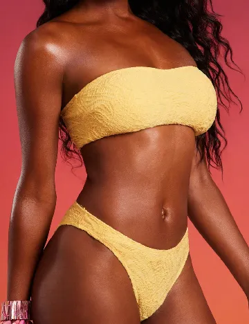 Costum de baie SHEIN, galben