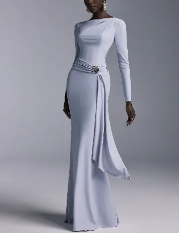 Rochie lunga SHEIN, gri