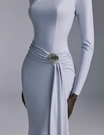 Rochie lunga SHEIN, gri