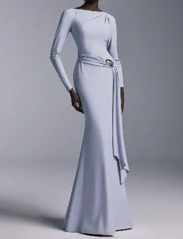 Rochie lunga SHEIN, gri