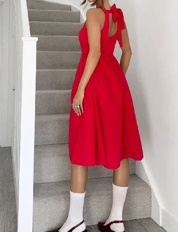 Rochie medie SHEIN, rosu