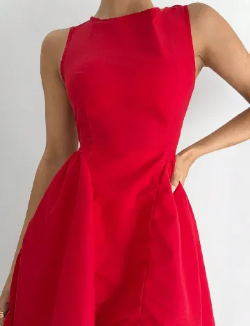 Rochie medie SHEIN, rosu