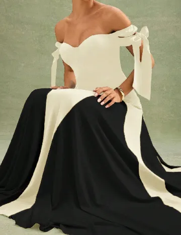 Rochie lunga L Amorae, mix culori