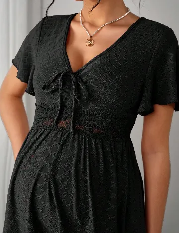 Bluza SHEIN Maternity, negru