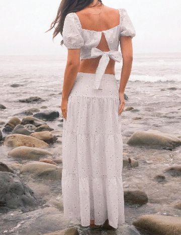 Top SHEIN, alb