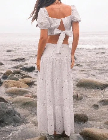 Top SHEIN, alb
