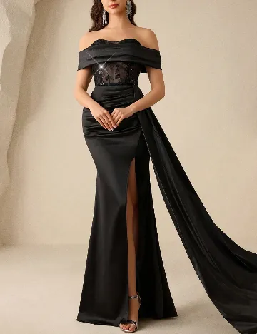 Rochie lunga SHEIN, negru