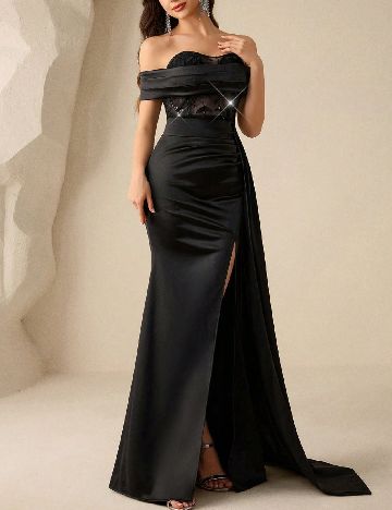 Rochie lunga SHEIN, negru